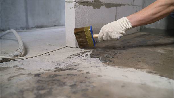 SJ Waterproofing Pros Basement Waterproofing coverage map for Eaton, IN and surrounding area